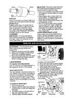 Предварительный просмотр 13 страницы Ariens 96136100 Owner'S Manual