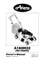 Ariens 96146000 Owner'S Manual предпросмотр