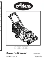 Ariens 961464 Owner'S Manual предпросмотр