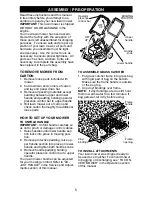 Preview for 5 page of Ariens 961465 Owner'S Manual