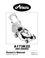 Ariens 96146600 Owner'S Manual предпросмотр