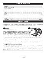 Preview for 6 page of Ariens 986054 Operator'S Manual