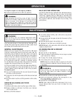 Preview for 18 page of Ariens 986054 Operator'S Manual