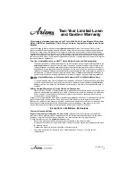 Preview for 19 page of Ariens 986101 Manual