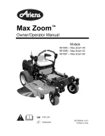 Ariens 991085 Owner'S/Operator'S Manual preview