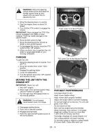 Preview for 16 page of Ariens 991085 Owner'S/Operator'S Manual