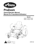 Ariens 991800 Owner'S/Operator'S Manual preview