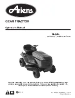 Ariens A125G30 Operator'S Manual preview