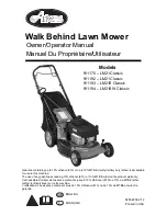 Preview for 33 page of Ariens Classic LM 21 Owner'S/Operator'S Manual