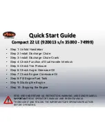 Ariens Compact 22 LE Quick Start Manual preview