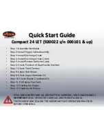 Ariens Compact 24 LET Quick Start Manual preview