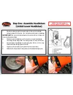 Preview for 3 page of Ariens Compact ST 24LE Quick Start Manual