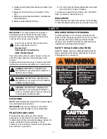 Preview for 3 page of Ariens EZRider 815005 Owner'S/Operator'S Manual