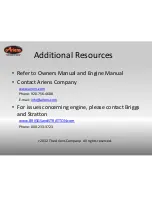 Preview for 26 page of Ariens Hydro Pro 28 Track Quick Start Manual