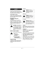 Preview for 4 page of Ariens IKON X 42 Operating Instructions Manual