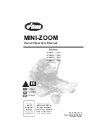 Preview for 1 page of Ariens Mini-Zoom 915061-1434 Owner'S/Operator'S Manual