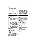 Preview for 3 page of Ariens Mini-Zoom 915061-1434 Owner'S/Operator'S Manual