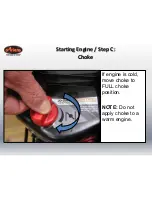 Предварительный просмотр 10 страницы Ariens Path-Pro SS21E Quick Start Manual