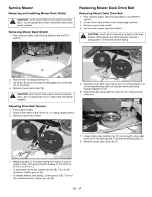 Preview for 27 page of Ariens Pro Zoom 1952S Owner'S/Operator'S Manual