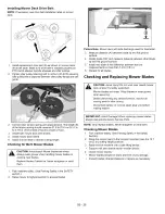 Preview for 28 page of Ariens Pro Zoom 1952S Owner'S/Operator'S Manual