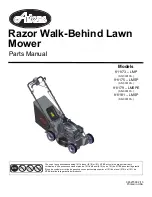 Preview for 1 page of Ariens Razor Push Parts Manual