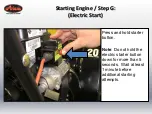 Preview for 20 page of Ariens Sno-Tek 28E Quick Start Manual