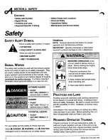 Preview for 6 page of Ariens SNO-THRO 006-SS322 Operator'S Manual