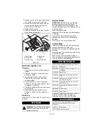 Предварительный просмотр 27 страницы Ariens Sno-Thro 924124 Owner'S/Operator'S Manual