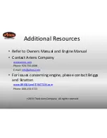 Preview for 27 page of Ariens Sno-Thro Pro 32 Quick Start Manual