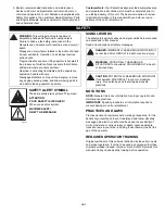 Preview for 3 page of Ariens Zoom 1844 XL Owner'S/Operator'S Manual