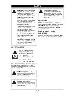 Preview for 4 page of Ariens Zoom 34 Owner'S/Operator'S Manual