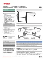 Preview for 1 page of Aries 4092 Installation Manual