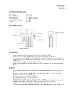 Предварительный просмотр 2 страницы Aries Hydra DI Operation & Maintenance Manual