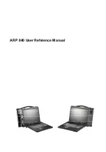 Ariesys ARP 840 User'S Reference Manual предпросмотр