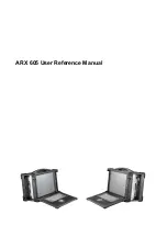 Ariesys ARX 605 User'S Reference Manual preview