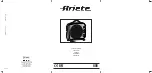 Preview for 1 page of ARIETE 00B080804AR0 Manual