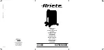 Preview for 1 page of ARIETE 00B083704AR0 Manual