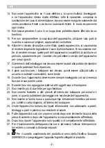 Preview for 4 page of ARIETE 00C012411AR0 Manual