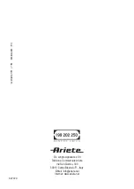 Preview for 208 page of ARIETE 00C013300AR0 Manual