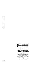 Preview for 86 page of ARIETE 00C057800AR0 Manual