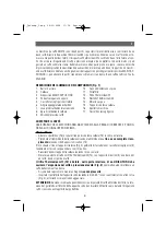 Предварительный просмотр 7 страницы ARIETE 1323 Instructions Manual