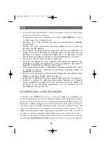 Preview for 62 page of ARIETE 1323 Instructions Manual