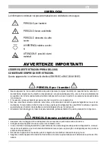 Предварительный просмотр 5 страницы ARIETE 199 202 250 Instructions For Use Manual