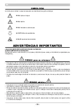 Предварительный просмотр 40 страницы ARIETE 199 202 250 Instructions For Use Manual