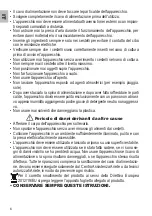 Preview for 6 page of ARIETE 4624 Manual