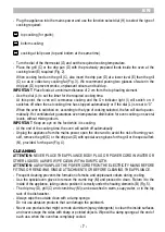 Preview for 9 page of ARIETE BON CUISINE 250 Manual