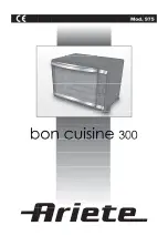 ARIETE Bon Cuisine 300 Manual предпросмотр