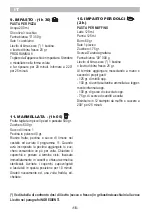 Preview for 18 page of ARIETE Pane Express Top 131 Manual