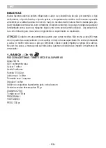 Preview for 112 page of ARIETE Pane Express Top 131 Manual