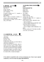 Preview for 117 page of ARIETE Pane Express Top 131 Manual